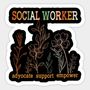 Social Worker - Social Work Month Sticker